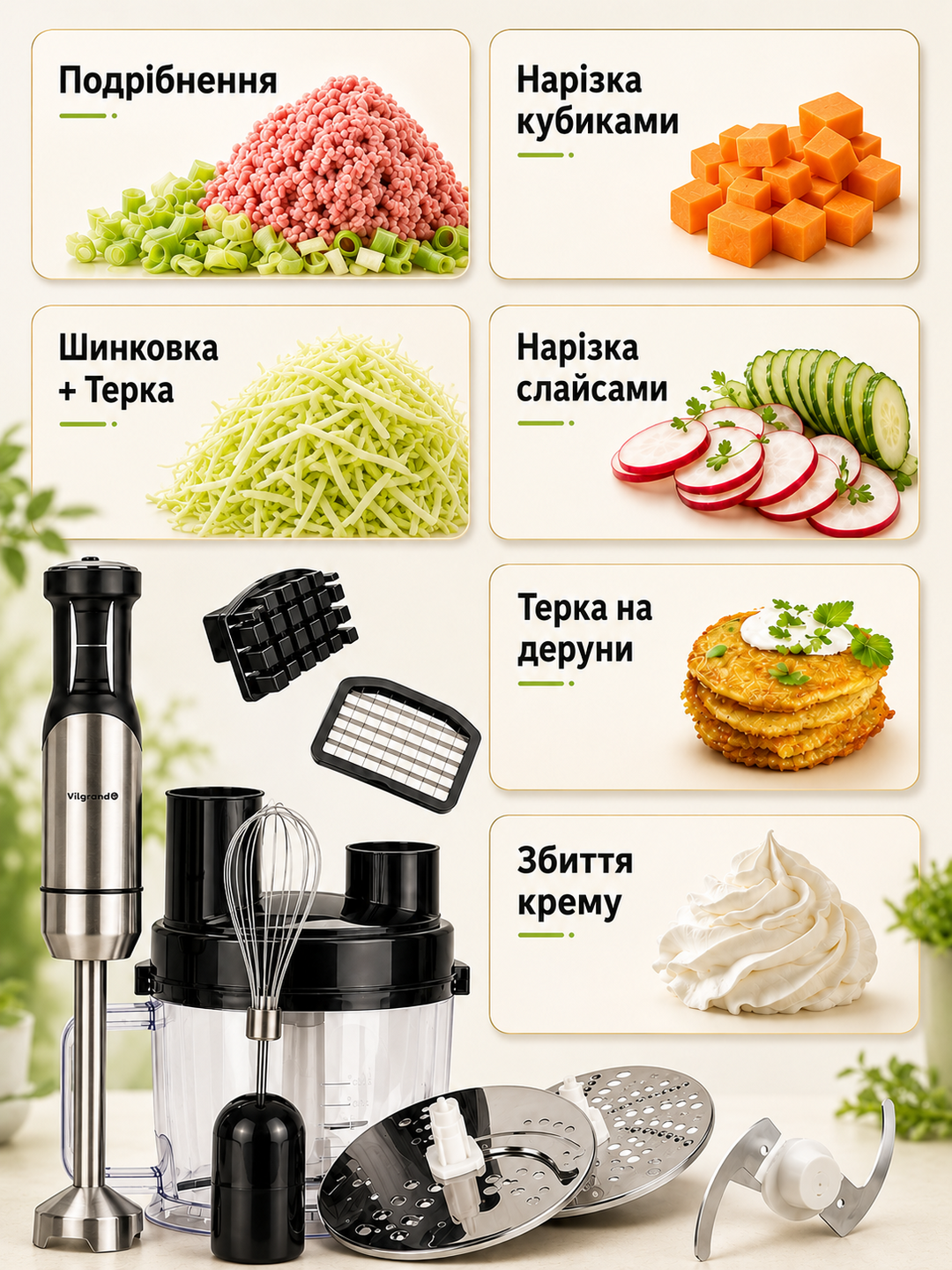 ViLgrand VBH14072 насадки